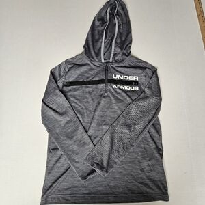 Under Armour Gray Hoodie Youth Medium Pullover‎
